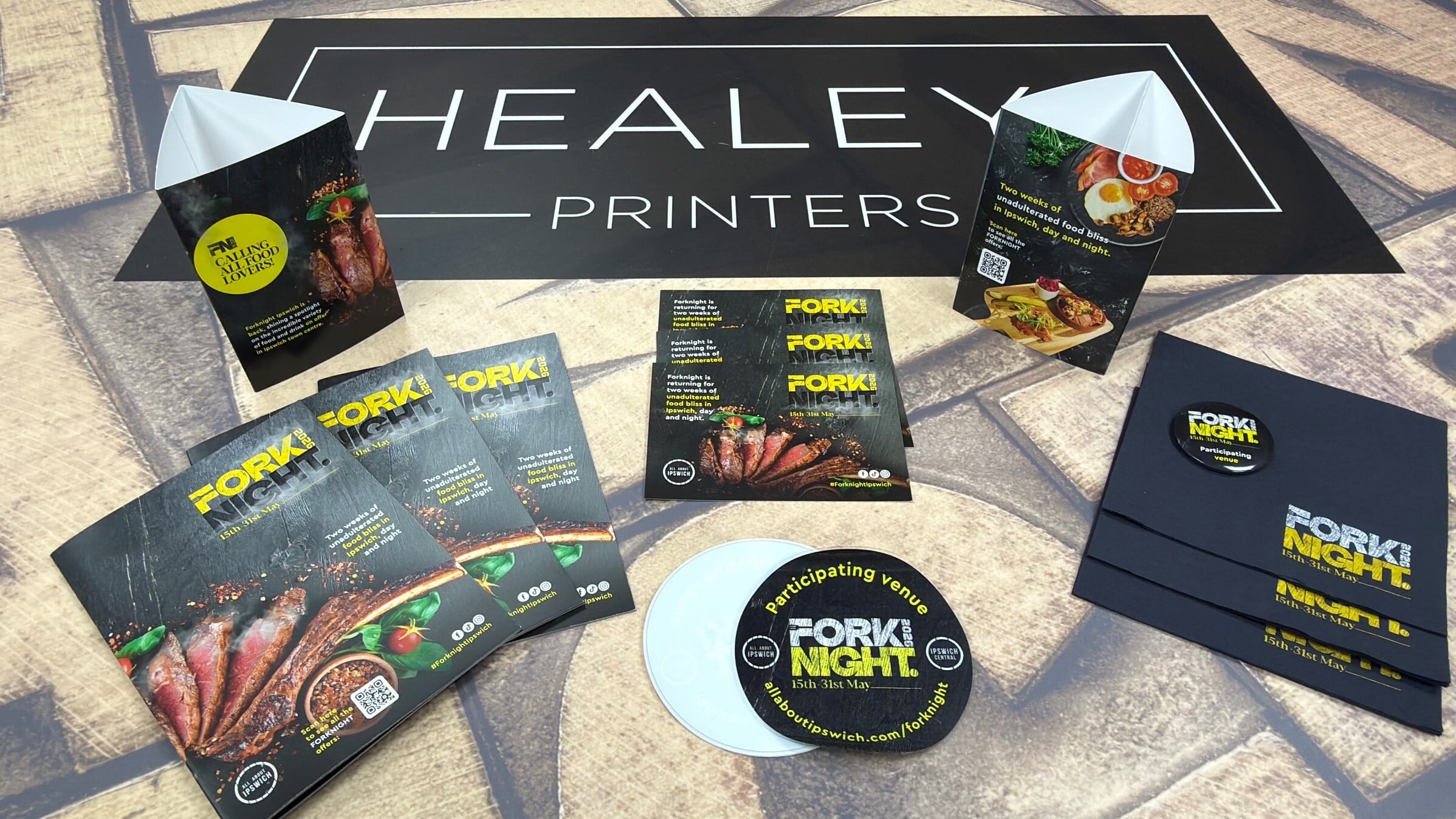 Ipswich Forknight Agency Jacob Bailey Printer Healeys Printers